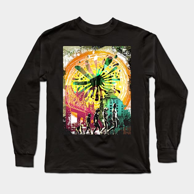 Evolution Long Sleeve T-Shirt by GeeTee